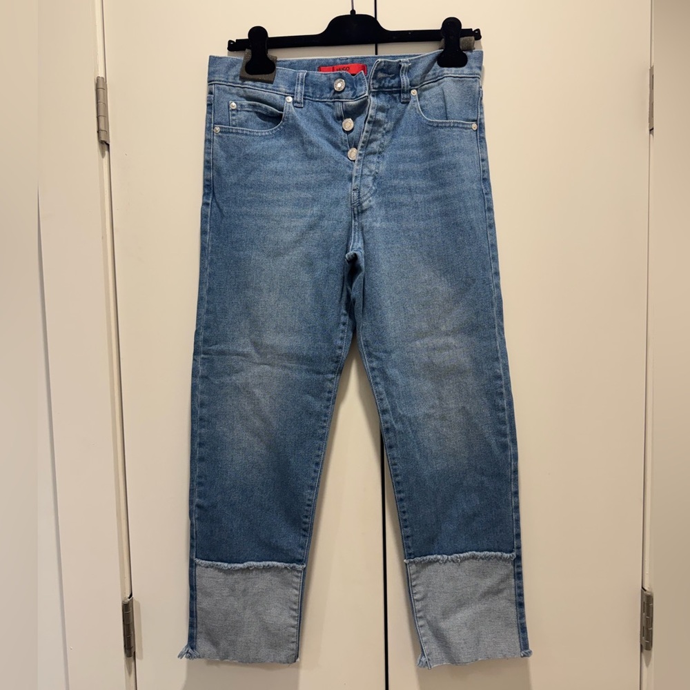 Hugo Boss Light Blue Skinny Jeans